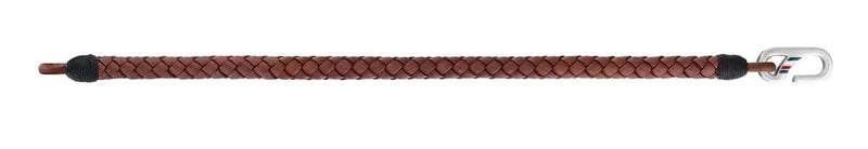 Tommy Hilfiger Braided Leather nahkainen rannekoru (ruskea)
