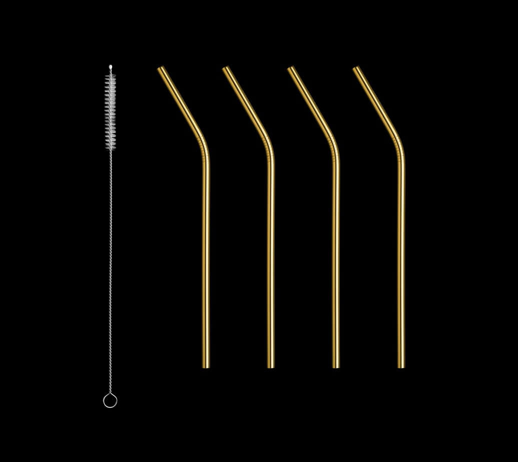 Orrefors Peak Straws juomapillit (4 kpl)