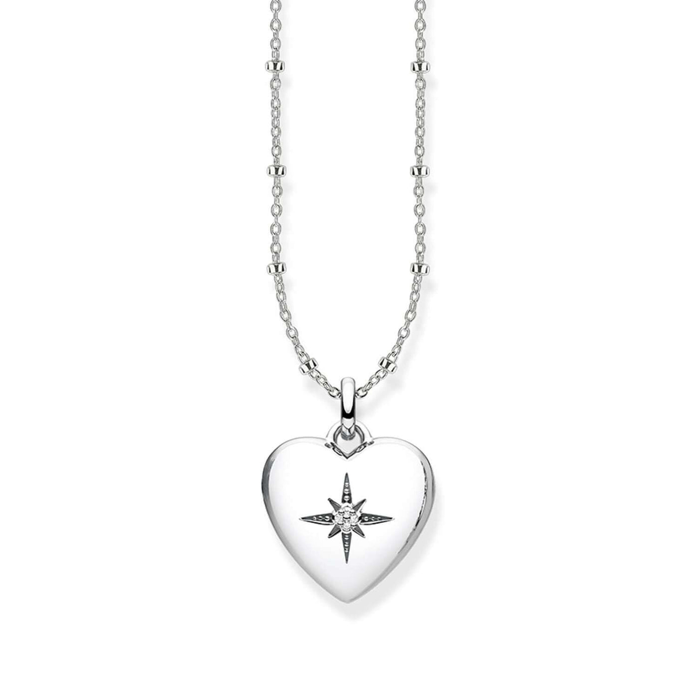 Thomas Sabo Heart Locket Silver kaulakoru D-KE0035-356-14