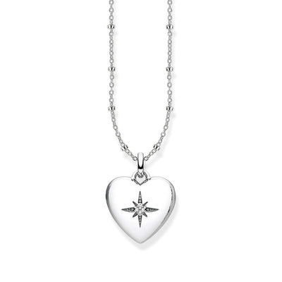Thomas Sabo Heart Locket Silver kaulakoru D-KE0035-356-14