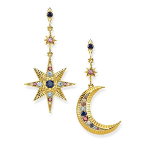 Thomas Sabo Royalty Star & Moon korvakorut H2025-959-7