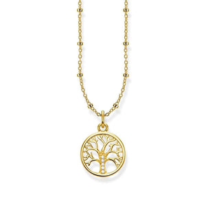 Thomas Sabo Tree of Love Gold elämän puu kaulakoru KE1827-414-14