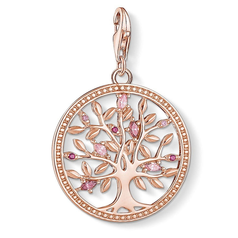 Thomas Sabo Charm Club Tree of Love Pink elämän puu 1700-626-9