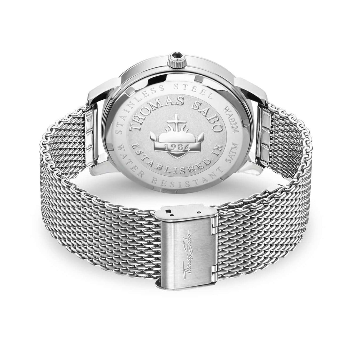 Thomas Sabo Rebel Spirit Moonphase WA0324-201-201-42 kello