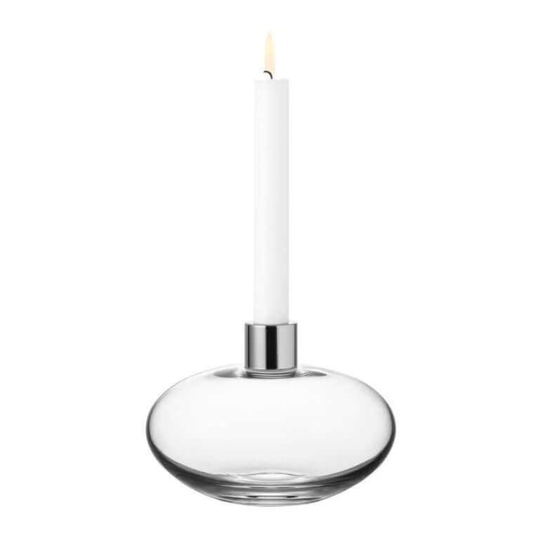 Kosta Boda Pluto Clear kynttilänjalka 7061800