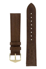 Hirsch Camelgrain ruskea kellon ranneke