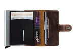 Secrid Miniwallet Original Dark Brown lompakko