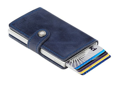 Secrid miniwallet Blue Vintage lompakko