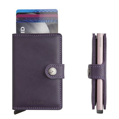 Secrid purple-pink miniwallet lompakko