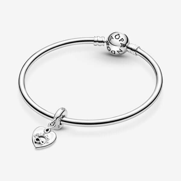 Pandora Friends Forever Heart Dangle charm hela 799294c01