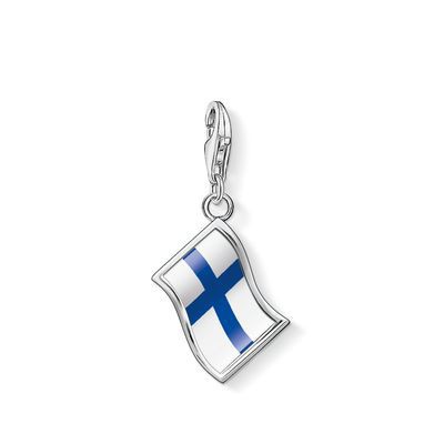 Thomas Sabo Charm Club Suomen lippu hela 1168-603-1