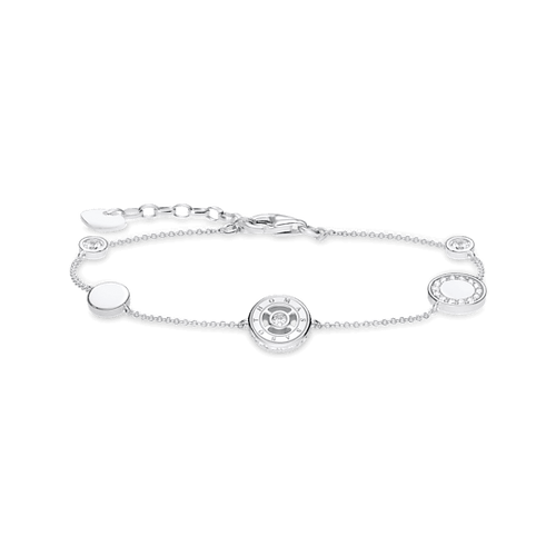 Thomas Sabo Circle White Stone rannekoru A1880-051-14