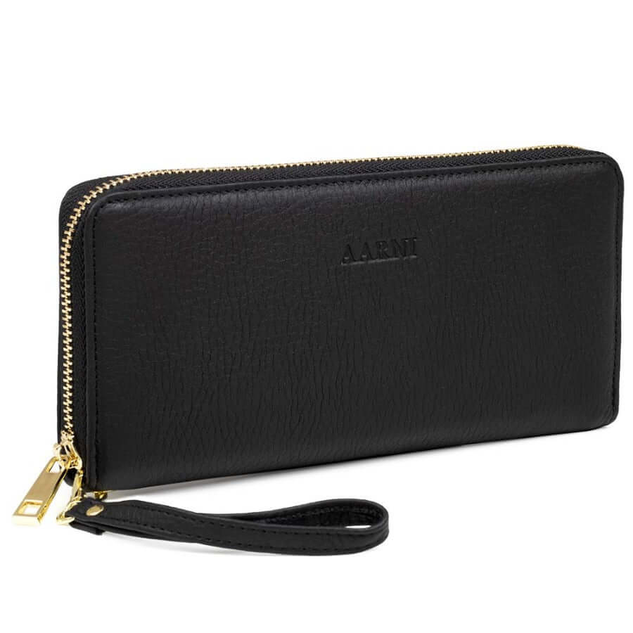 Aarni Clutch hirvennahkainen lompakko