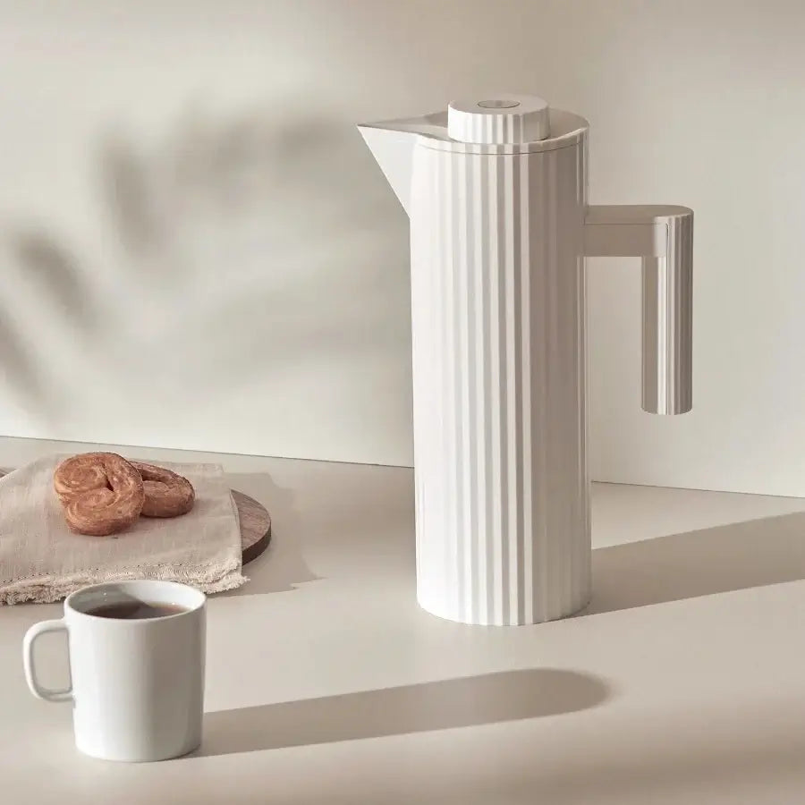 Alessi Plissé Termoskannu Valkoinen MDL12W