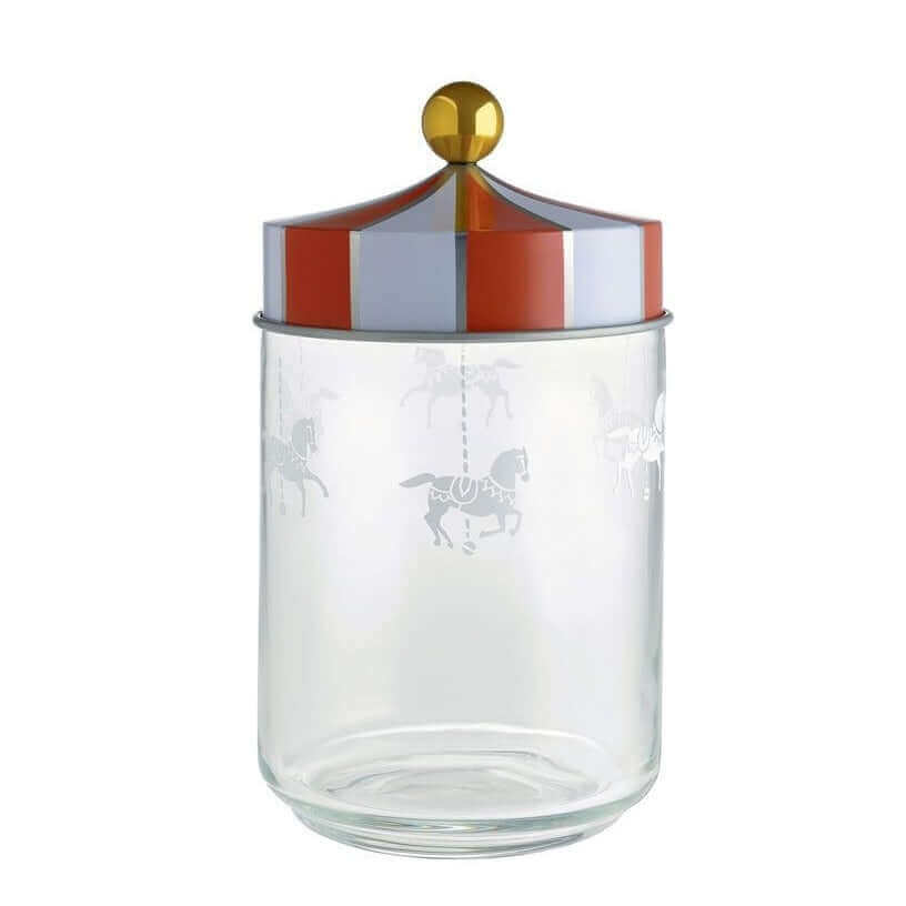 Alessi Jar with hermetic lid Circus Rasia MW3-100