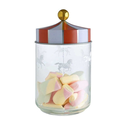 Alessi Jar with hermetic lid Circus purkki