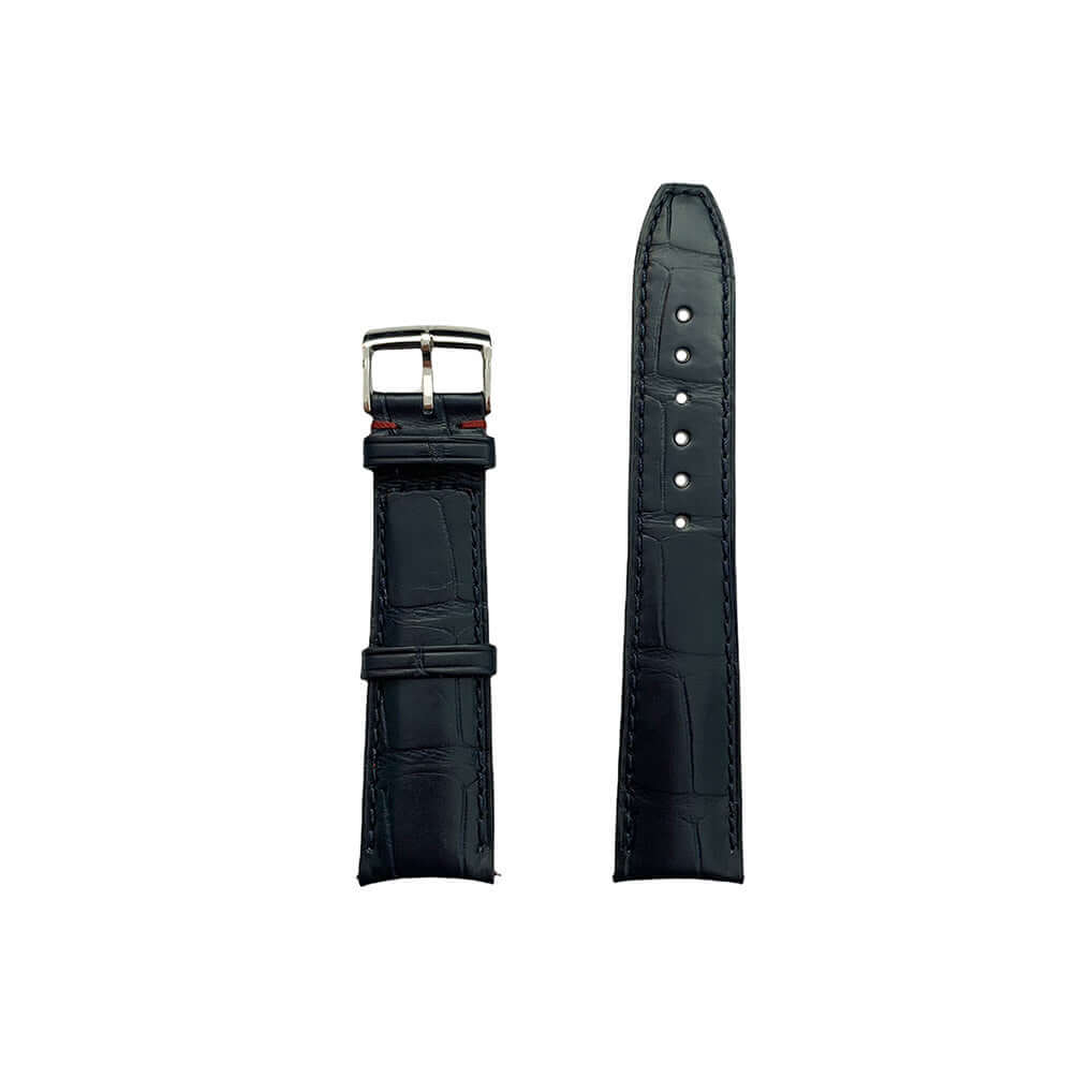 Baume & Mercier sininen alligaattorinnahkaranneke (20 mm)