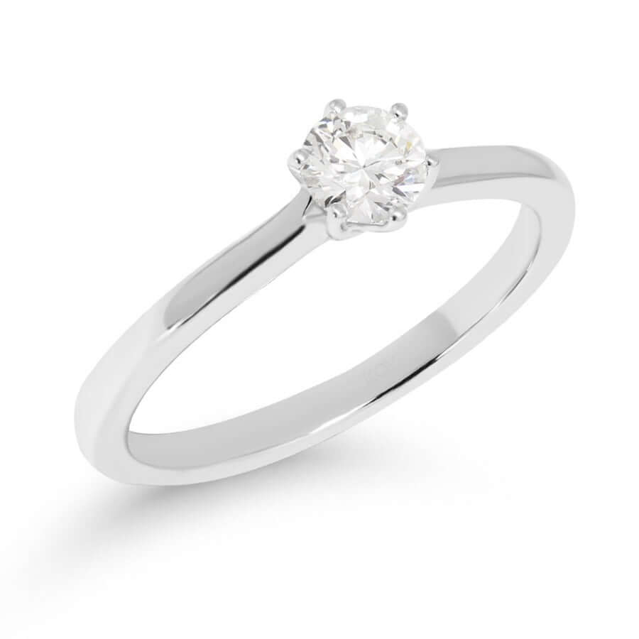 Beat Of Love Harmonia Timanttisormus R-8033-033LD, jossa on 0,33ct briljanttihiontainen laboratoriotimantti.
