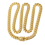 Bosie kullanvärinen panssarikaulaketju 10 mm