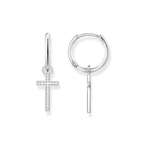 Thomas Sabo Hoop Earrings Cross Korvakorut CR622-051-14
