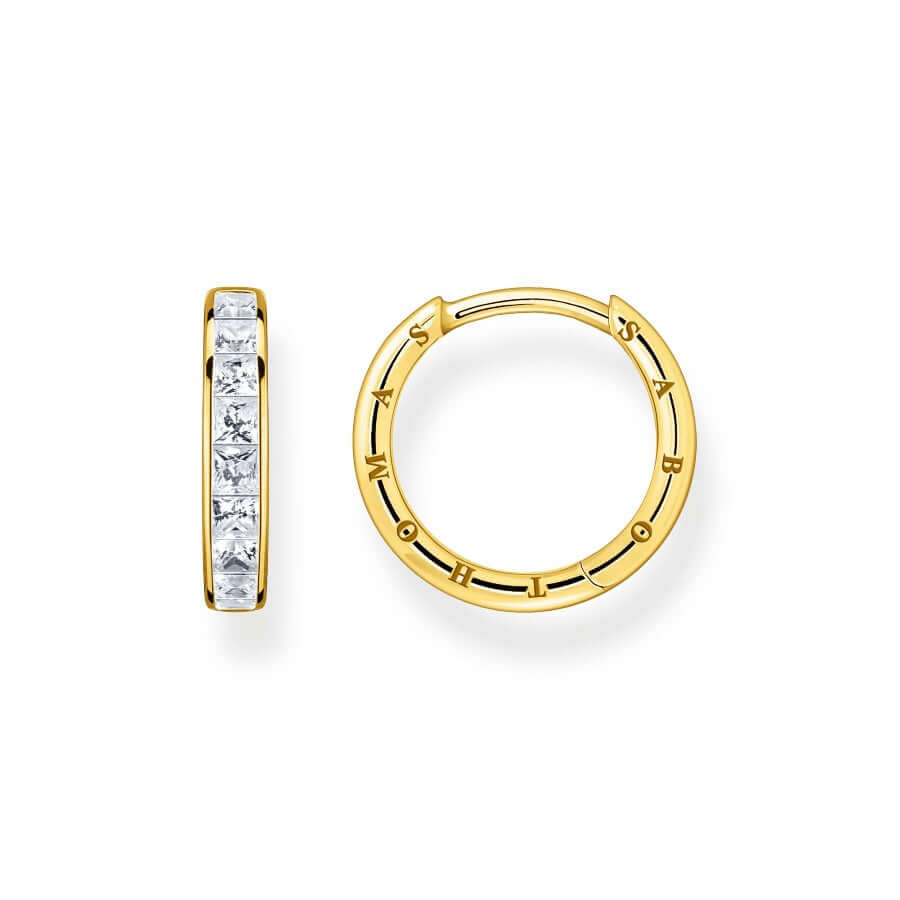 Thomas Sabo White Stone Pavé Korvakorut CR668-414-14