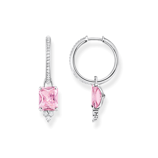 Thomas Sabo pink stone hopeakorvakorut CR672-051-9