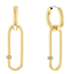 Calvin Klein Elongated Oval CKJ35000182 Korvakorut