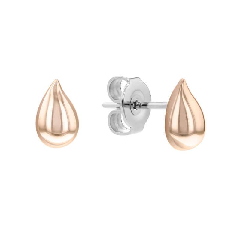 Calvin Klein Sculptured Drop Nappikorvakorut rosevärinen