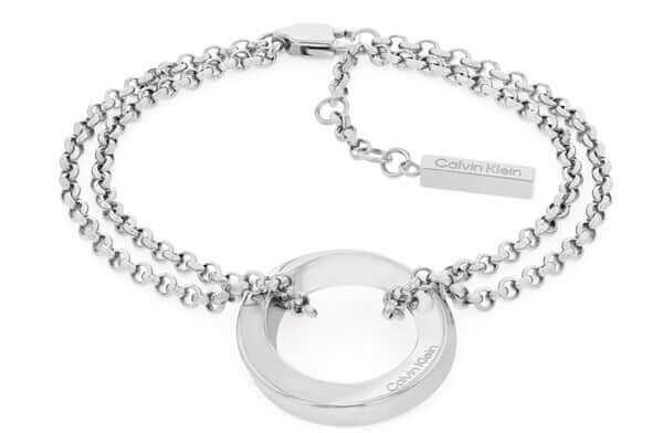 Calvin Klein Twisted ring rannekoru CKJ35000336
