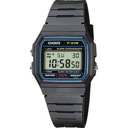 Casio Collection F-91W-1YER