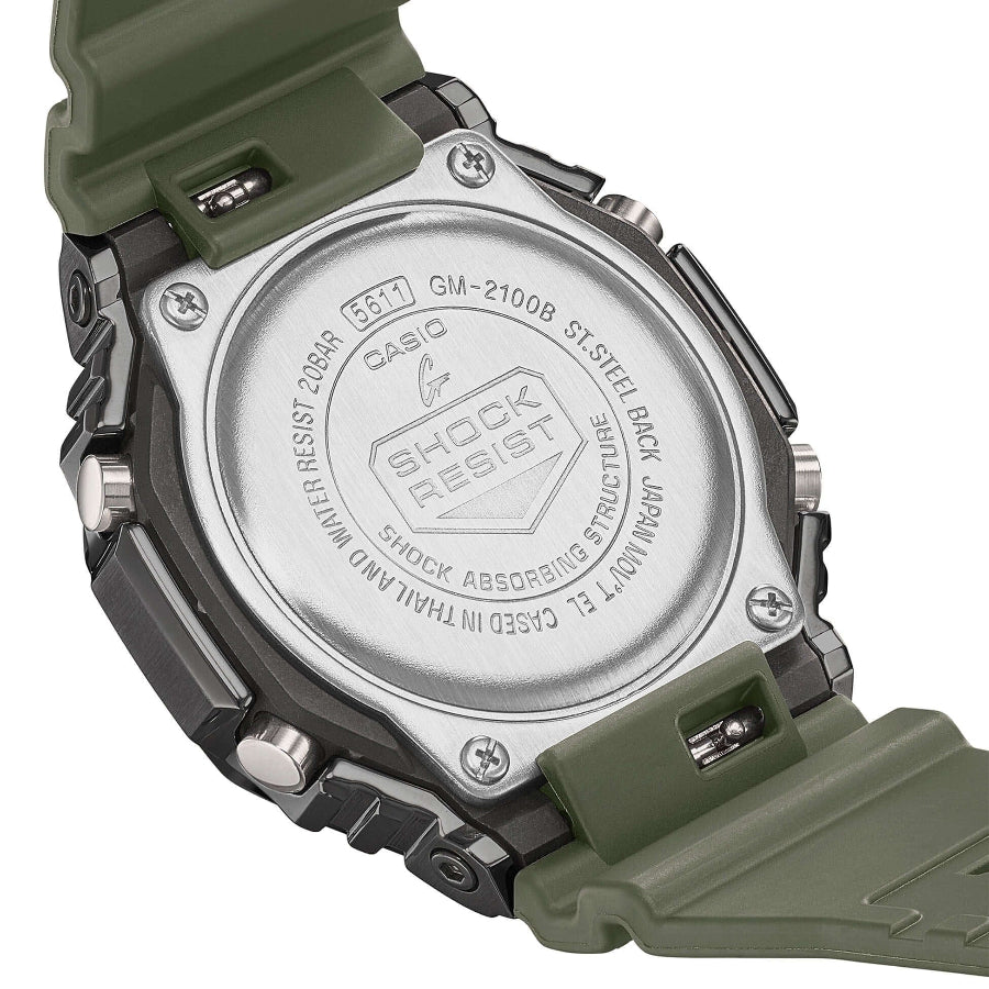 Casio G-Shock CasiOak Metal Covered GM-2100B-3AER