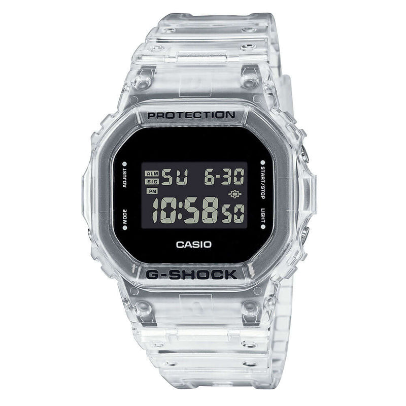 Casio G-Shock White Skeleton DW-5600SKE-7ER