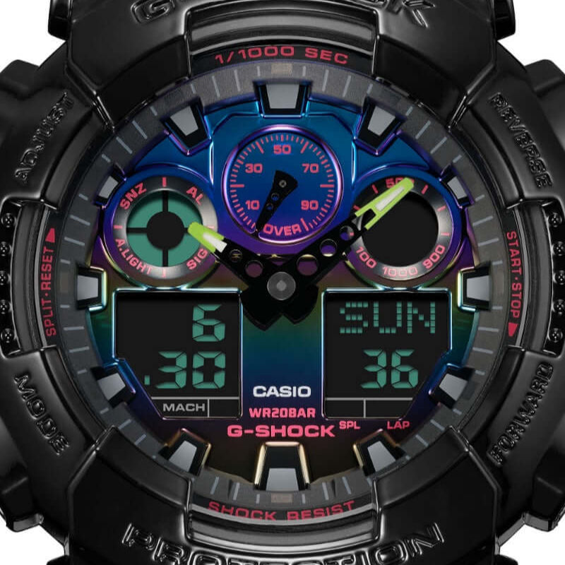 G-Shock GA-100RGB-1AER