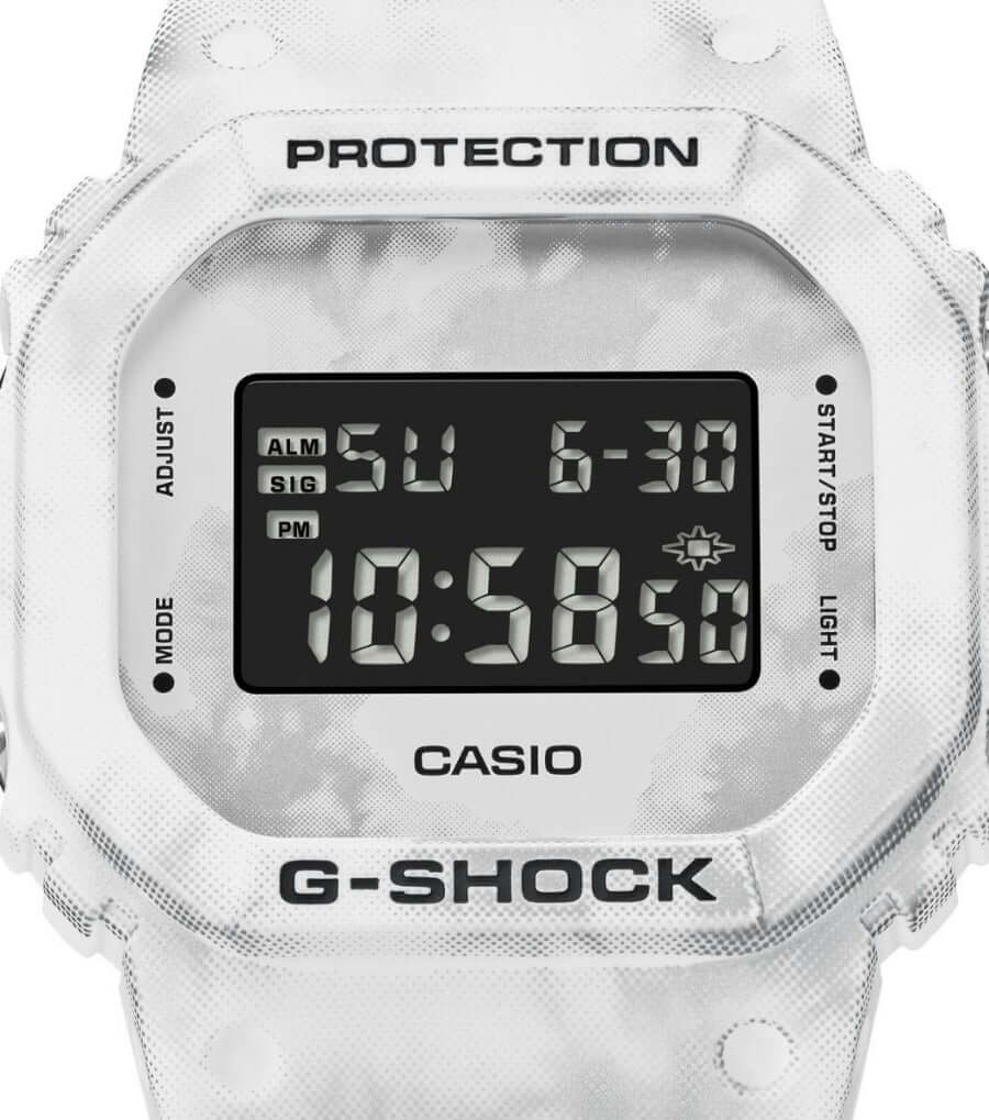 Casio G-Shock Snow Camo DW-5600GC-7ER