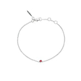 Drakenberg Sjölin Birthstone Heinäkuu Rannekoru BSS-B1S061-S
