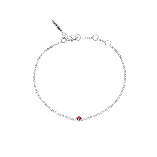 Drakenberg Sjölin Birthstone Heinäkuu Rannekoru BSS-B1S061-S