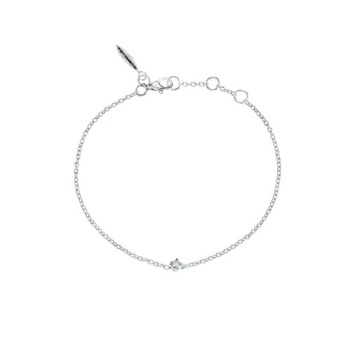 Drakenberg Sjölin Birthstone Maaliskuu Rannekoru BSS-B1S031-S