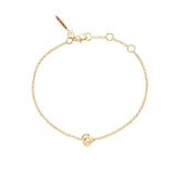 Drakenberg Sjölin Le Knot drop gold rannekoru LKT-B1S181-G