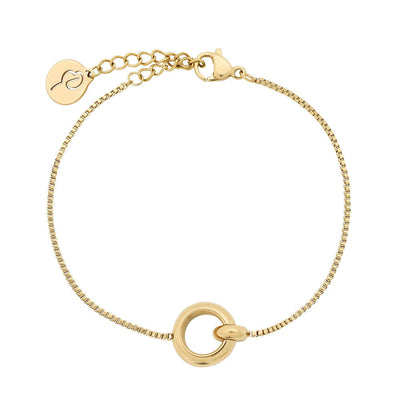 Edblad Enso bracelet gold Rannekoru 122542
