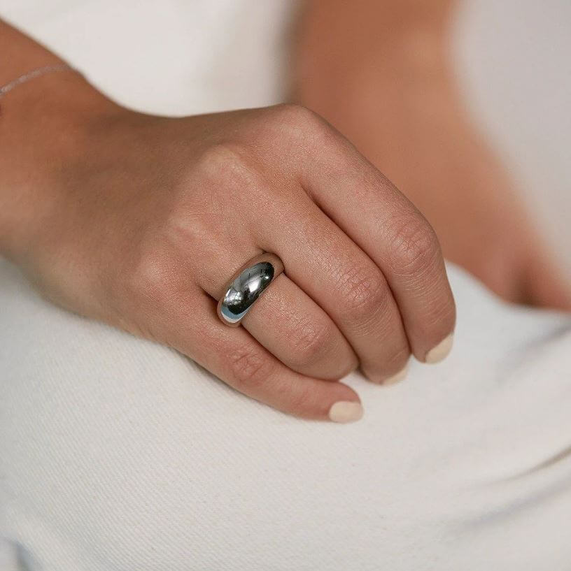 Edblad Furo ring Steel Sormus