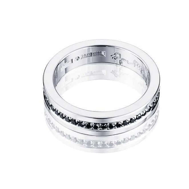 Efva Attling 4½ & Black Stars Ring sormus 13-101-01050