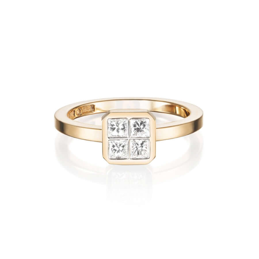 Efva Attling 4 Love Ring timanttisormus