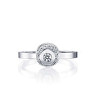 Efva Attling AVO Wedding Ring timanttisormus