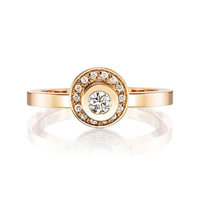 Efva Attling AVO Wedding Ring timanttisormus