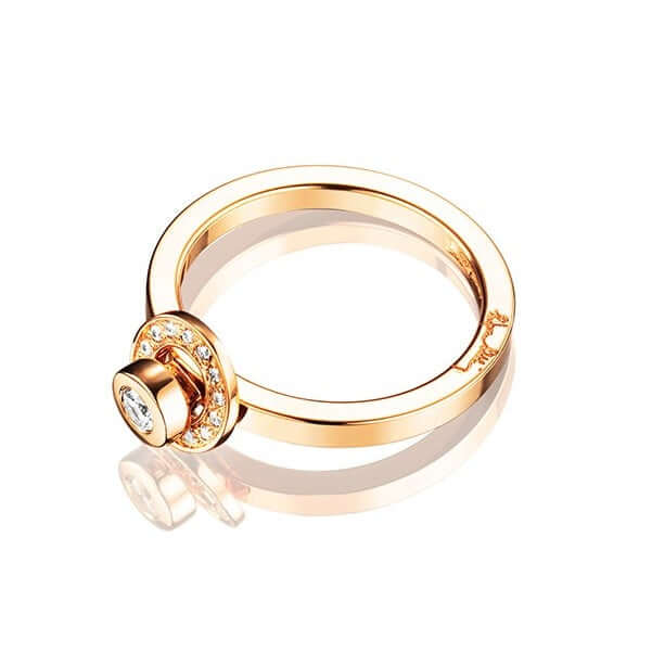 Efva Attling AVO Wedding Ring timanttisormus