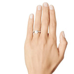 Efva Attling AVO Wedding Ring timanttisormus