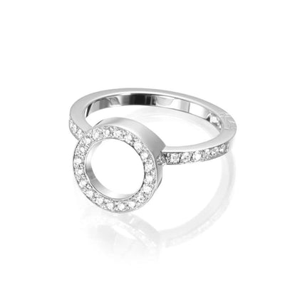Efva Attling Circle Of Love Ring II timanttisormus
