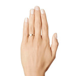 Efva Attling Crown Wedding Ring timanttisormus 13-101-01127