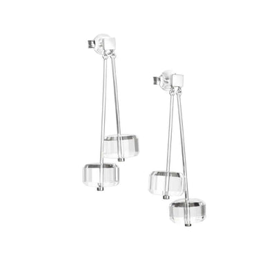 Efva Attling Crystal Disc korvakorut 12-100-01581