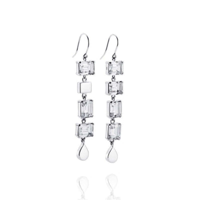 Efva Attling Crystal Fall-korvakorut